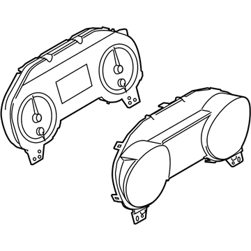 Ford GR3Z-10849-AF Instrument Cluster