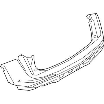 Lincoln Corsair Bumper - LJ7Z-17810-SBPTM