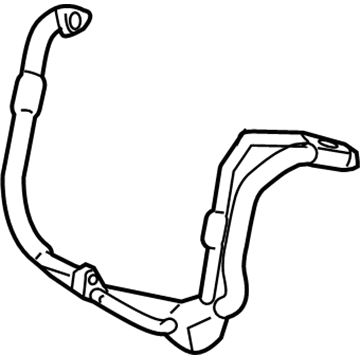 Ford 6S4Z-19D734-A Hose & Tube Assembly