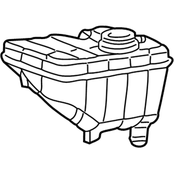 Ford 3W1Z-8A080-AA Reservoir