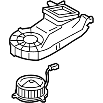 Ford FM5Z-10C659-F Fan Assembly