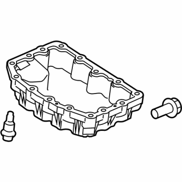 Ford BC3Z-6695-B Lower Oil Pan