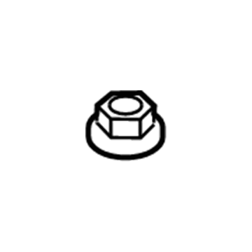 Lincoln -W712334-S442 Upper Trans Mount Nut