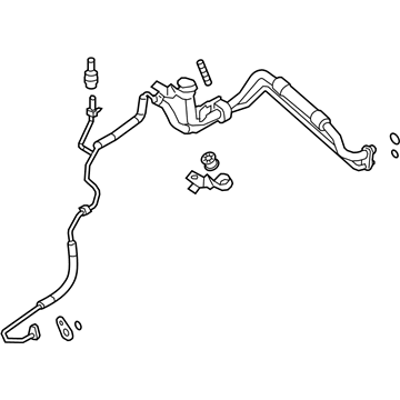 Ford DA5Z-19A834-B Evaporator Tube