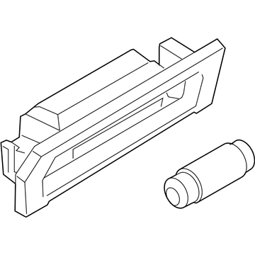 Ford 8T5Z-13550-B License Lamp