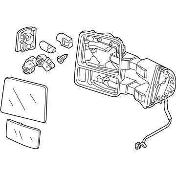 Ford 9C3Z-17683-BA Mirror