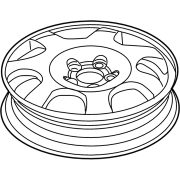 Lincoln FA1Z-1007-E Wheel, Spare