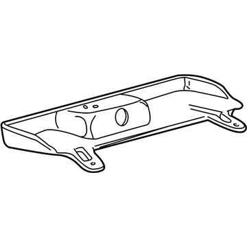 Lincoln XW4Z-9D665-AA Vapor Canister Bracket