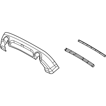 Ford 9T4Z-17K835-BPTM Lower Cover