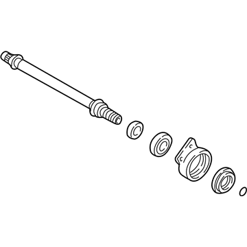 Mercury 5L8Z-3A329-B Intermed Shaft