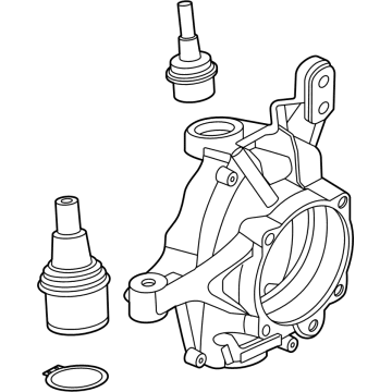 Ford PC3Z-3K185-C Knuckle