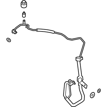 2020 Ford Escape A/C Hose - LX6Z-19A834-BF