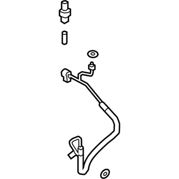 Ford LX6Z-19972-C Discharge Line