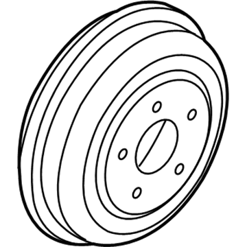 Ford AT1Z-1126-A Drum - Brake