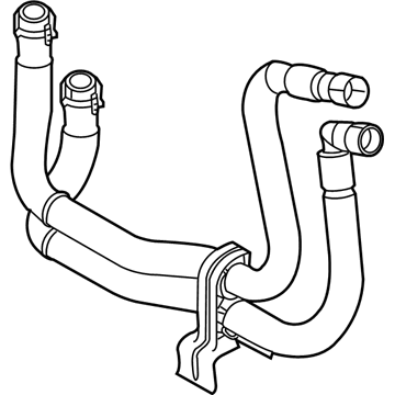 2010 Lincoln MKX Oil Cooler Hose - 8T4Z-8N021-A