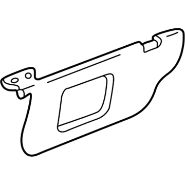 Mercury 4F1Z-5404104-CAA Sunvisor