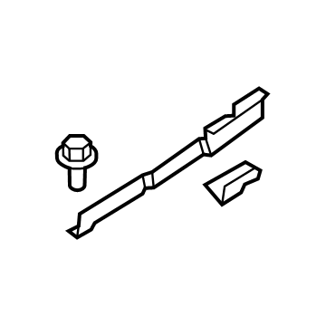 Lincoln FT4Z-5813280-E Rear Sill Plate Bracket