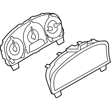 Ford AE5Z-10849-DA Instrument Cluster