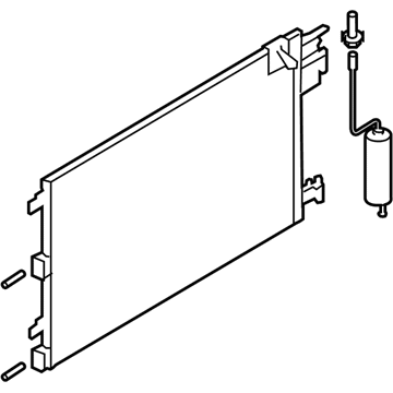 Ford AS4Z-19712-A Condenser Assembly