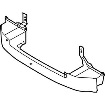 Lincoln Corsair Bumper - LX6Z-17757-J