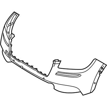 Lincoln Corsair Bumper - LJ7Z-17D957-DAPTM