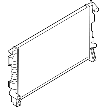 Lincoln DG1Z-8005-F Radiator