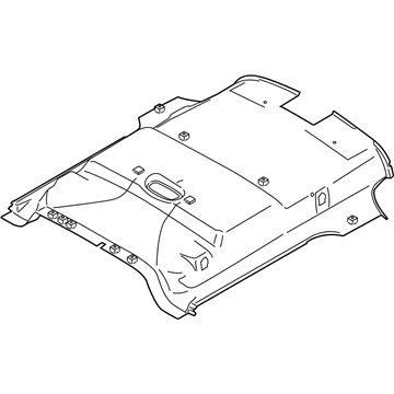 Ford KT1Z-1751942-AF Rear Headliner