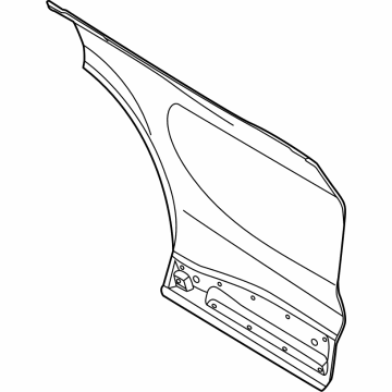 Ford LJ8Z-5824700-A PANEL ASY - DOOR - OUTER