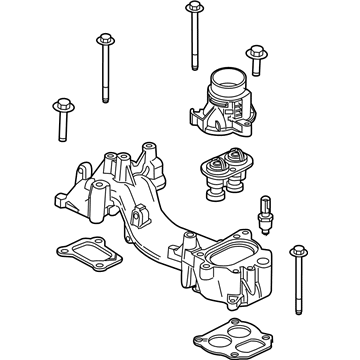 Ford BC3Z-8C368-D Water Manifold