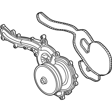 Ford HC3Z-8501-A Water Pump Assembly