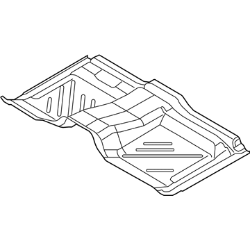 2010 Ford Expedition Floor Pan - AL1Z-7811135-A