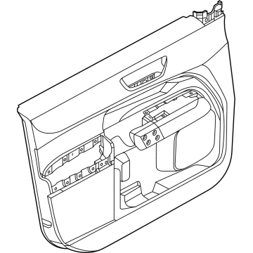 Ford NZ6Z-6023942-AB Door Trim Panel