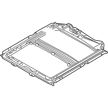 Mercury 9E5Z-5451070-A Frame Assembly