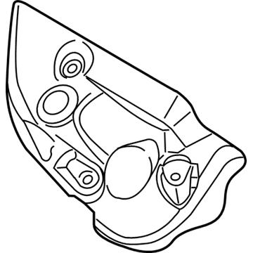 Lincoln AT4Z-9Y427-A Heat Shield