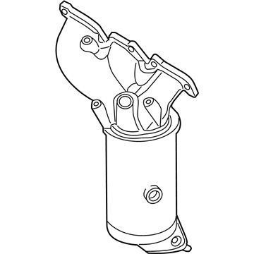 Lincoln BG1Z-5G232-C Manifold W/Converter