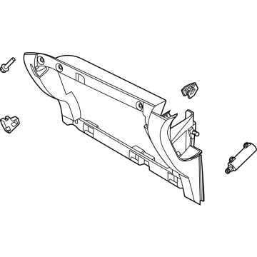 Ford LJ6Z-7804338-AB Glove Box Frame