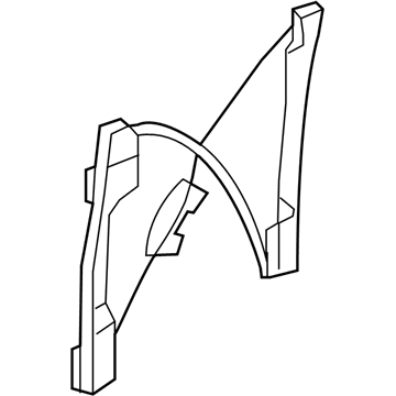 Lincoln 7T4Z-7823200-A Window Regulator