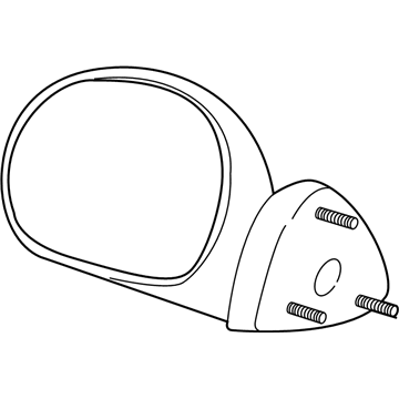 Ford F75Z-17682-AAA Mirror Assy - Rear View Outer