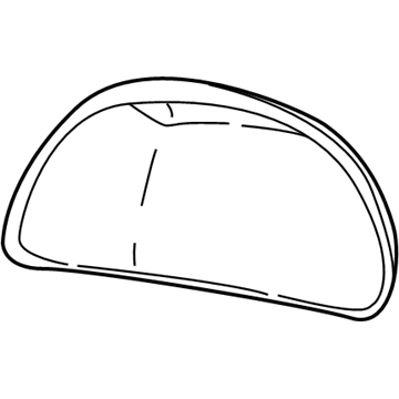 2003 Ford F-150 Mirror Cover - F7TZ-17D742-AB