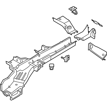 Ford KV6Z-6110124-A Side Rail Assembly