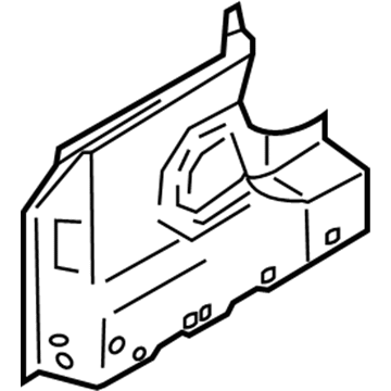 Ford FR3Z-6302500-A Lower Pillar Reinforcement