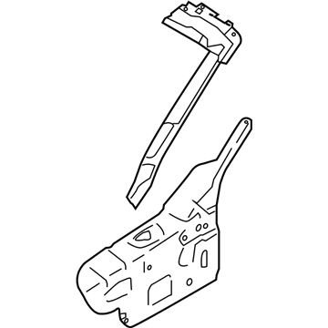 Ford GR3Z-7651186-B Windshield Pillar Reinforcement