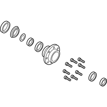 Ford HC3Z-1109-F Hub Assembly