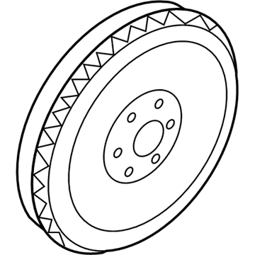 Ford 8R3Z-6375-A Flywheel Assembly