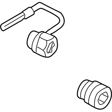 Lincoln Blackwood Lug Nuts - YL3Z-1A043-AA