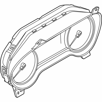 Ford PC3Z-10849-A Cluster Assembly