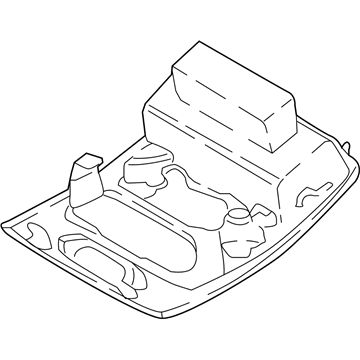 Ford GN1Z-58519A70-CA Overhead Console