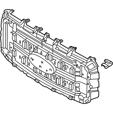 Ford BC3Z-8A284-DA Center Grille