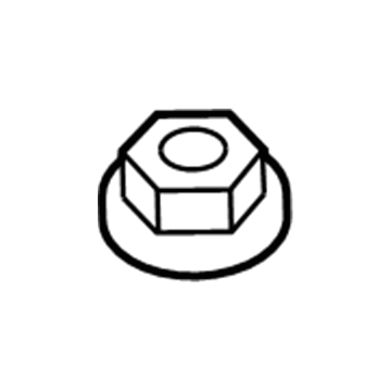 Ford -W714682-S442 Motor Mount Nut