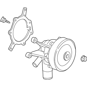 Ford XS2Z-8501-EA Water Pump Assembly